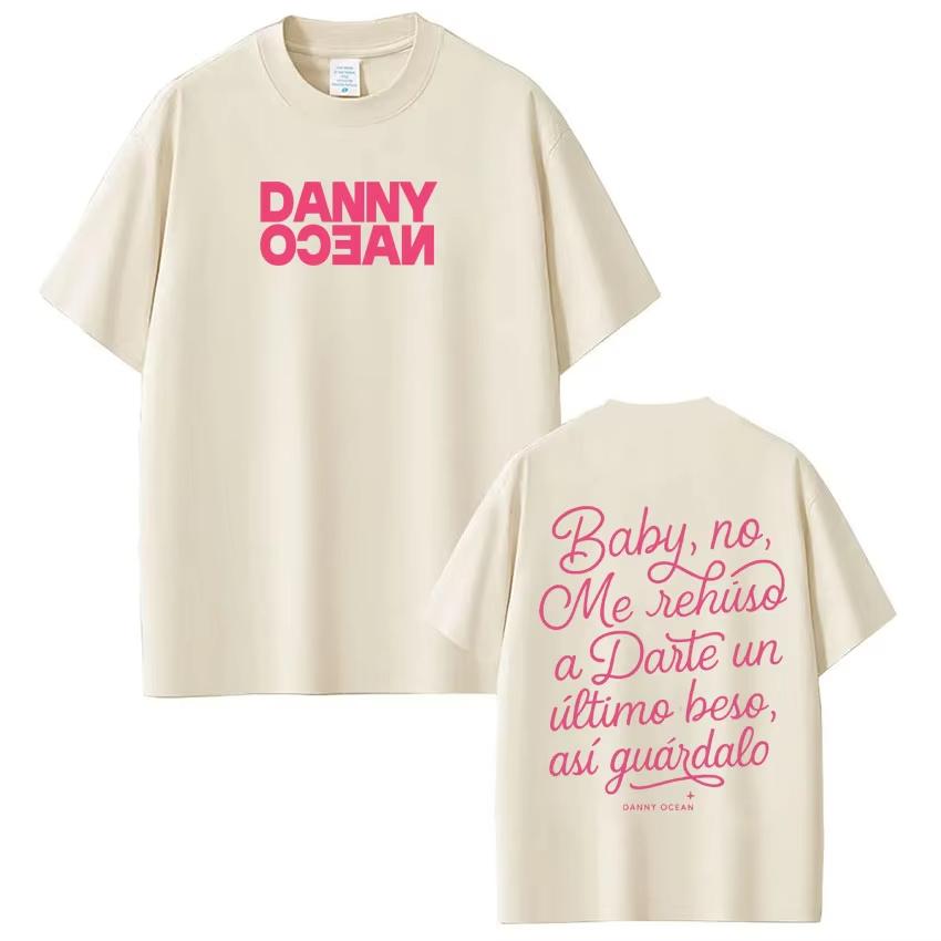 Rapper Danny Ocean Fashion Graphic Tshirt Men Women Aesthetic Casual pure Cotton Tshirts 2026 Shortsleeved Harajuku Tops