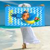 Personalized customized proof beach towel with Pocoyo pattern - soft, absorbent,quick-drying,perfect swimming,camping&bathing