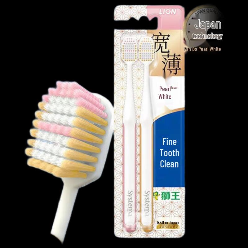 

Король Лев Широкоголовка Мягкая Щетина Зубная щетка 2 шт.