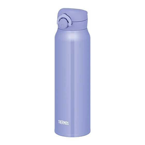 Thermos Water Bottle Vacuum Insulated Mobile Mug 750ml Blue Purple JNR-753 BL-PL