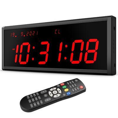 3 Inch Big Screen LED Interval Workout Clock Household Gym Garage Boxing Training Timer Multi Functional Gym Timer