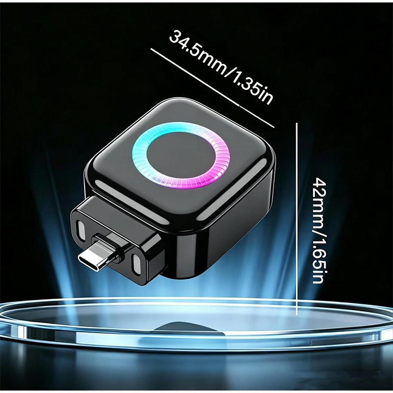Smart Auto Stop Charging Adapter with Protective Memory Silicone Padding 140w Fast Charging Station Battery Protection Adapter
