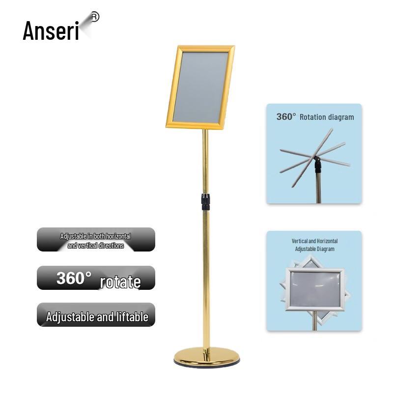 Stainless Steel A4 Display Stand