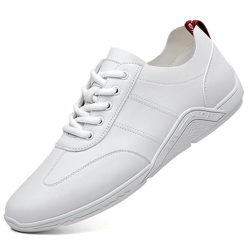 Printemps et automne cuir de vache Doudou chaussures chaussures décontractées de conduite pour hommes semelle souple affaires outillage polyvalent chaussures de planche chaussures en cuir hommes