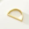 4pcs Zinc Zinc Zinc Alloy Napkin Holder D Shaped Tissue Ring Multifunctional Napkin Buckles  Table Settings