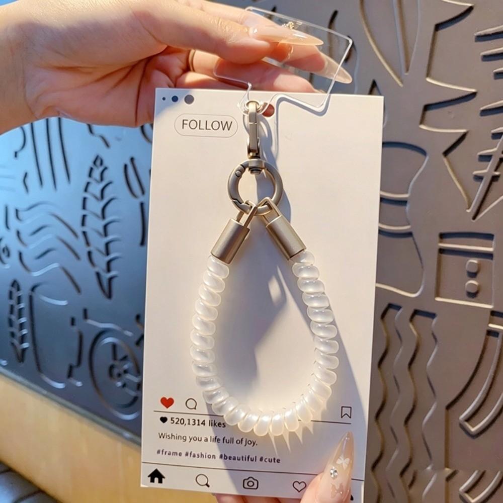 TPU Phone Lanyard Anti-Lost Phone Wrist Chain Portable Phone Case Charm Strap  Phone Accessories