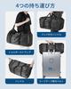 pack all Boston foldable duffel large lightweight bag, bag, 65L, bag, water-repellent, capacity, (black)
