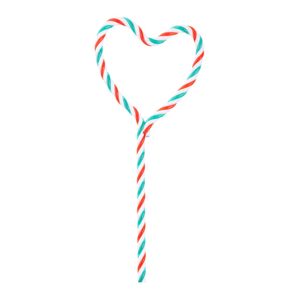 Christmas Decoration Supplies Creative Candy Cane Pendant Red And Green Lollipop Pendant Pentacle Christmas Tree Cuttings