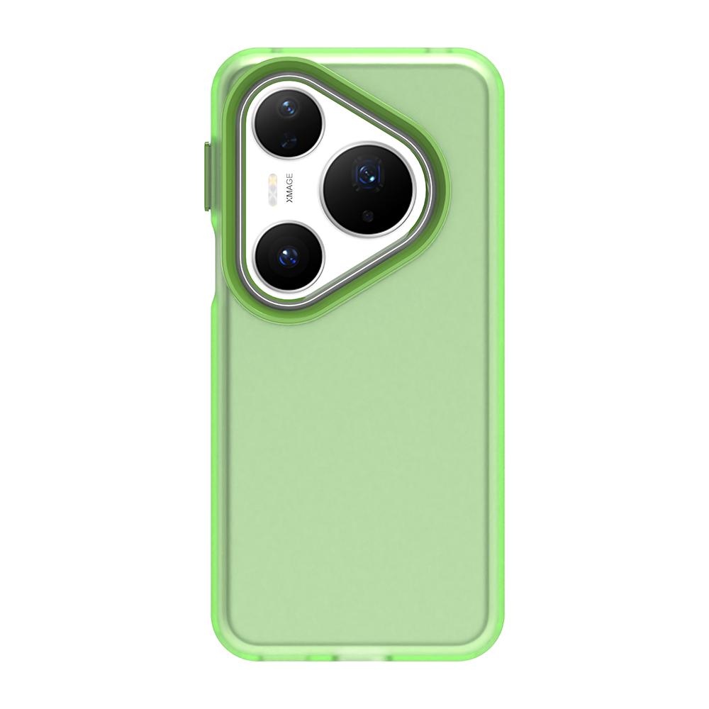 

Матовый чехол для Huawei Pura 80 Pro Чехол Huawei Pura 80 Pro Fundas Coque Матовый Полупрозрачный ПК Конфетного цвета Задняя крышка Pura 80 Pro Huawei Pura 80 Pro зелёный