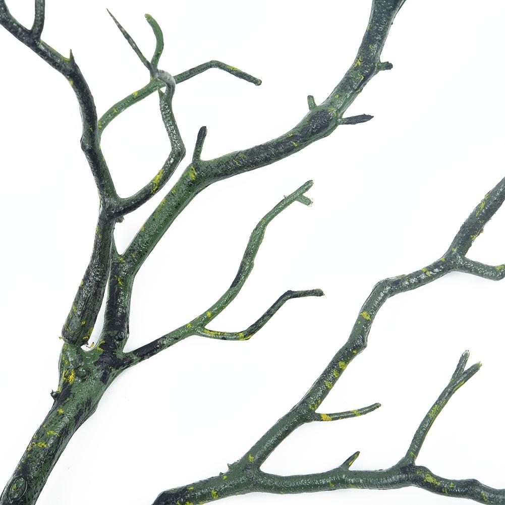 Simulation Branch Tree Branch Decoration Beautiful Room White/Green/Coffee 35cm