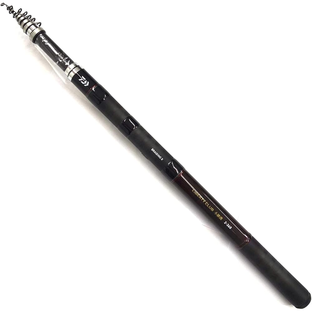 Daiwa Liberty Club 2-360 Fishing Rod Compact Design Lightweight Durable Fishing Gear