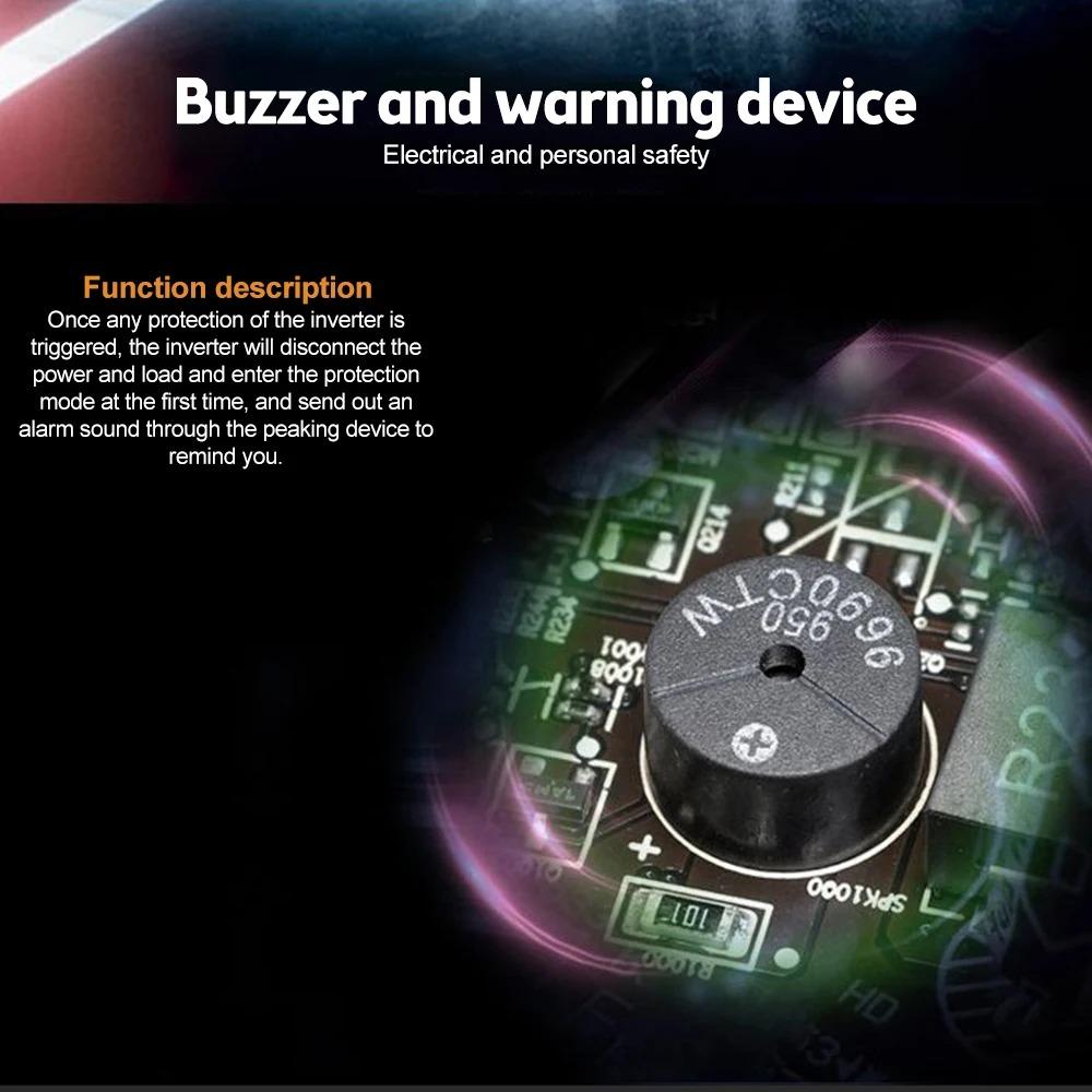 Inverter 12v 220v Pure Sine Wave 1000W 2000W 3000W DC 12v To AC 220V Portable Power Bank Converter Solar Inverter
