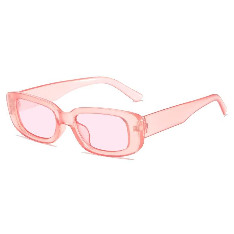 27 Colors New Square Sun Glasses Men Rectangle Small Sun Glasses Male Retro Black Lens Driving Fishing Oculos UV400