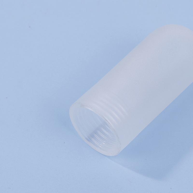Tubular G9 Clear Glass Cover Threaded Neck Lamp Shade Replacement Sturdy Glass Protectant Tube Frost Cover For G9 Bulb