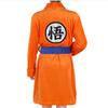 Otoño e Invierno Niños Hombres y Mujeres Cos Talla Grande Animación Siete Bolas de Dragón Wukong Bata de Baño Franela Ropa de Casa Pijama Pijama