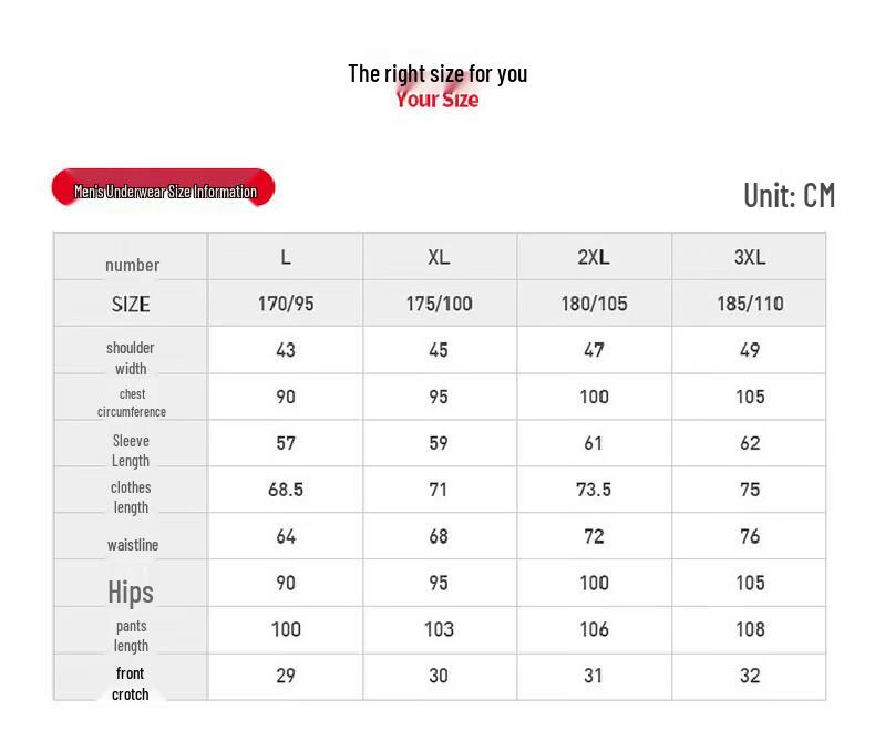 Playboy Men's & Women's Basic Thin Cotton Thermal Underwear Set