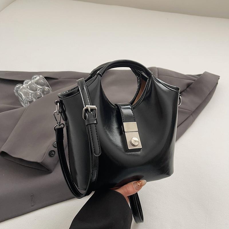 

Модная весенняя сумка женская новая универсальная сумка-ведро большой вместимости на плечо, сумка-мессенджер