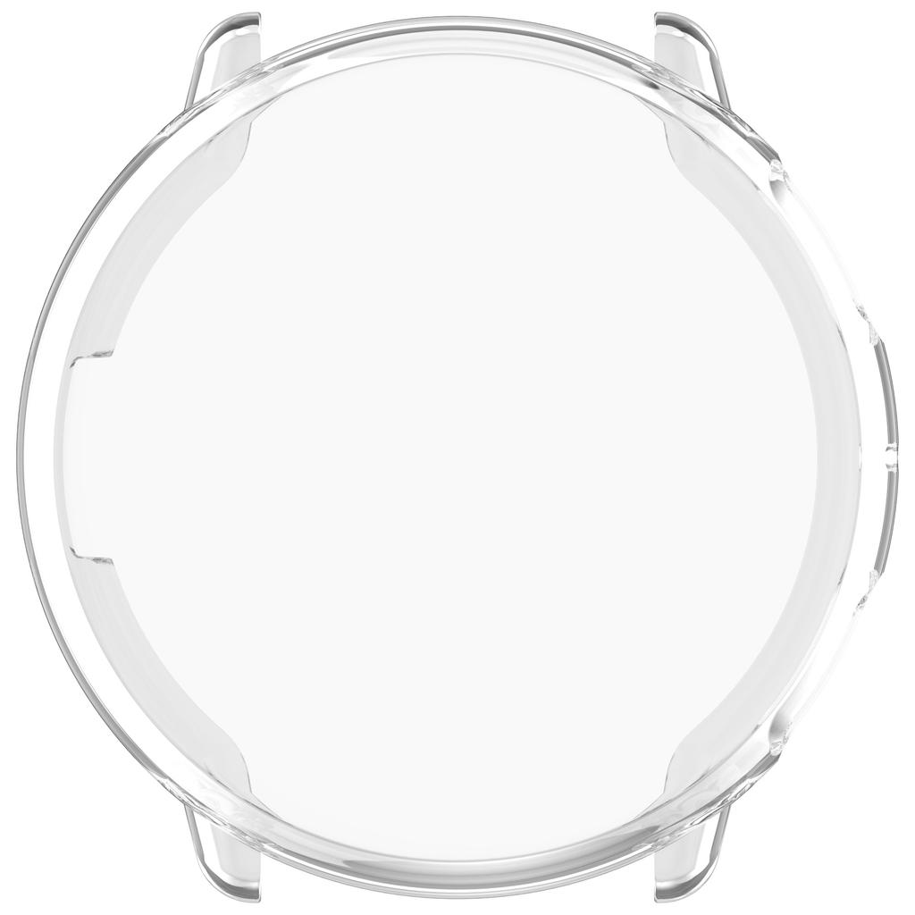 For Huami Amazfit Active 2 (A2437) Watch Case Full Coverage TPU Flexible Cover Transparent