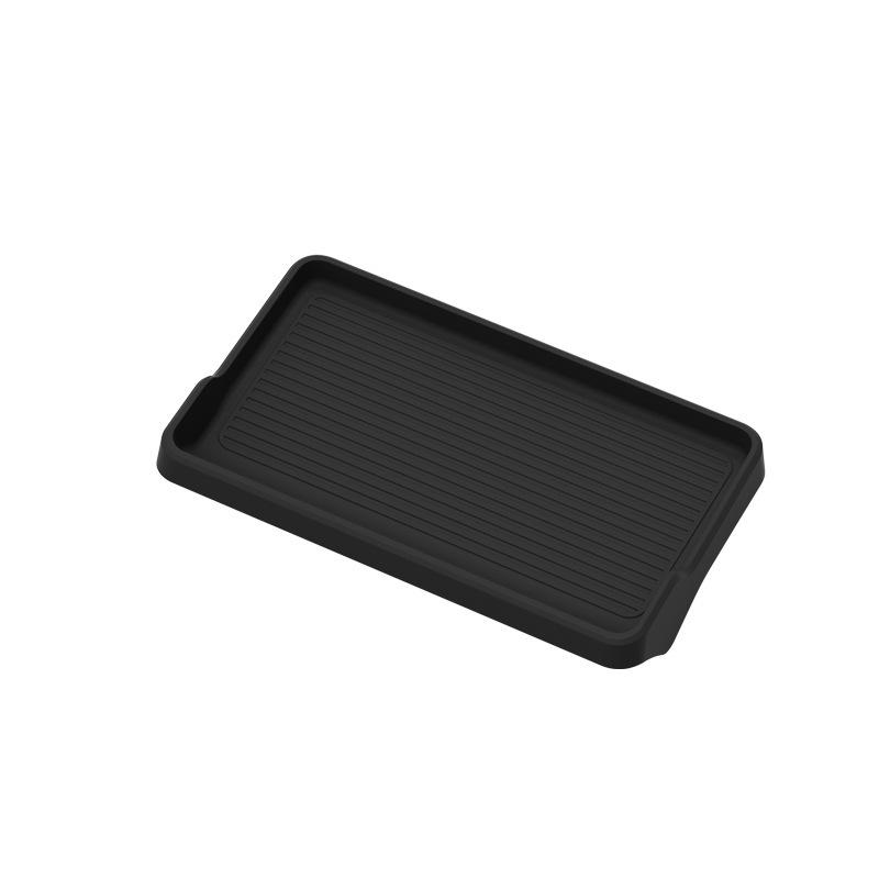For Hyundai Kona 2025 Silicone Behind Screen ETC Tissue Storage Box Car Dashboard Organizer Interior Accessories
