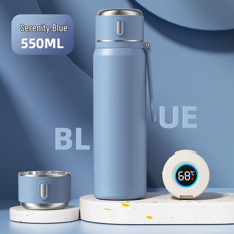 Zhi Shi Smart Temperature Display Kids Insulated Bottle 550mL