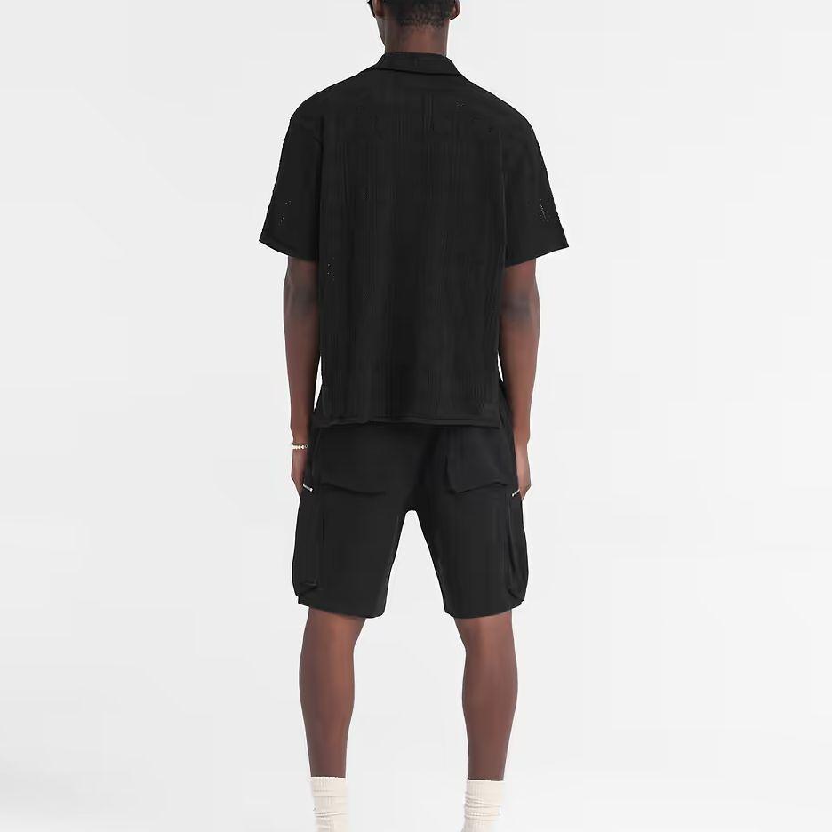 REPRESENT Shirts Men's Black Cuban Collar Moderate Other MLM304-01