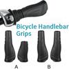 Bicycle Handlebar Grips Ergonomic Mountain Bike Grip Non-Slip Bike Grip Protector for E-Bike Scooter Bicycle  Accessories Black