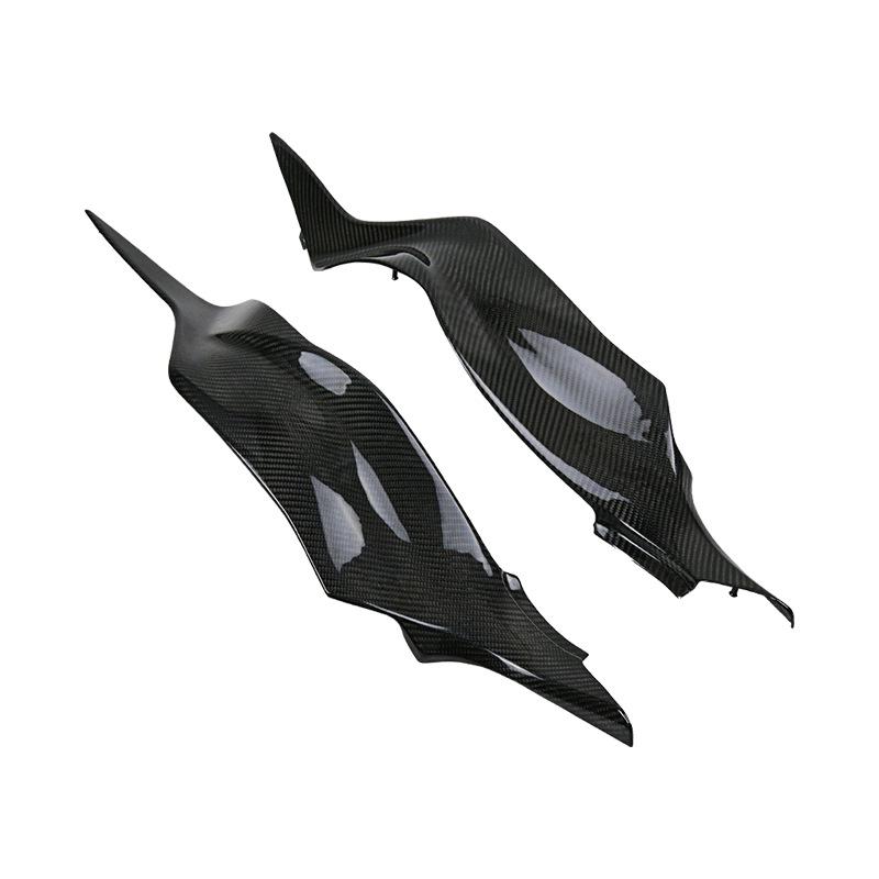 Kawasaki ZX6R 636 Carbon Fiber Fuel Tank Side Panel Accessories