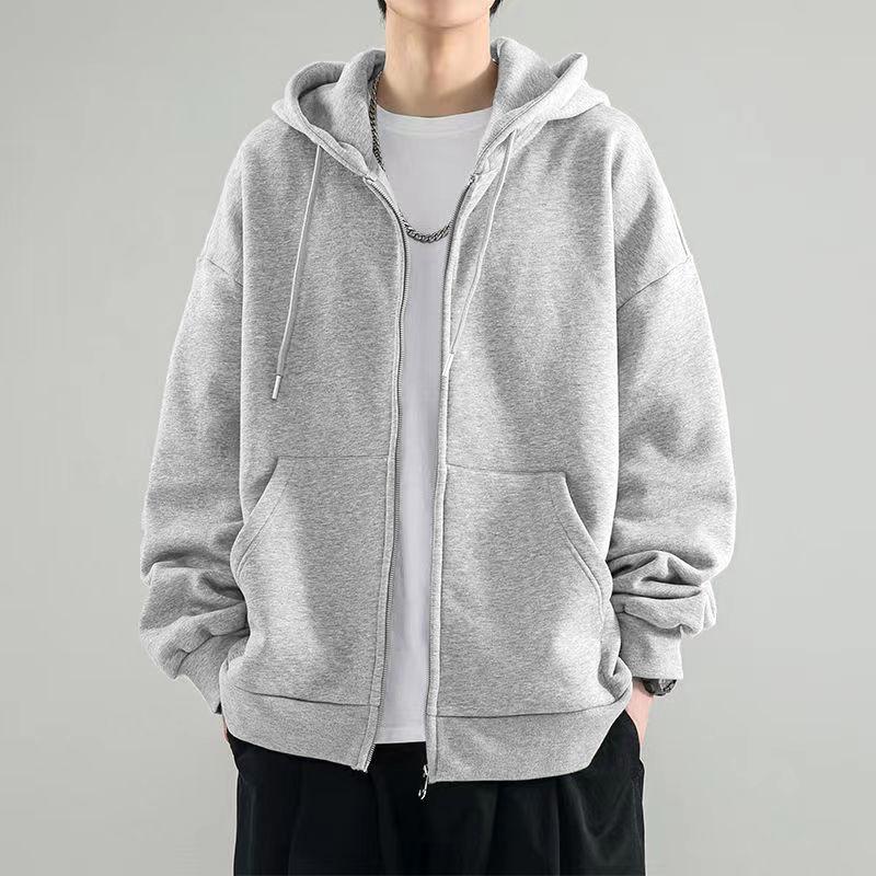 Unisex Cardigan Hoodie - Versatile Autumn Casual Jacket for Men and Women