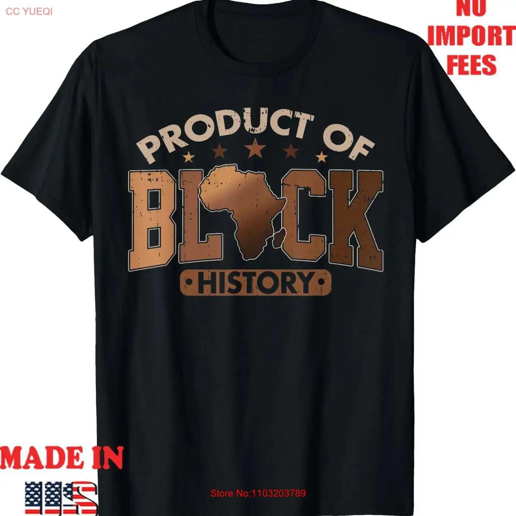 Product Black History T Shirt Kids Pride Adult Kid Vintage Designer Clothes Unisex Comfortable Streetwear Stylish