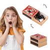 2/5/10 Box Scared Matchbox with Spider Halloween April Fools' Day Props Creative Prank Toys Halloween Party Kids Gift Decoration