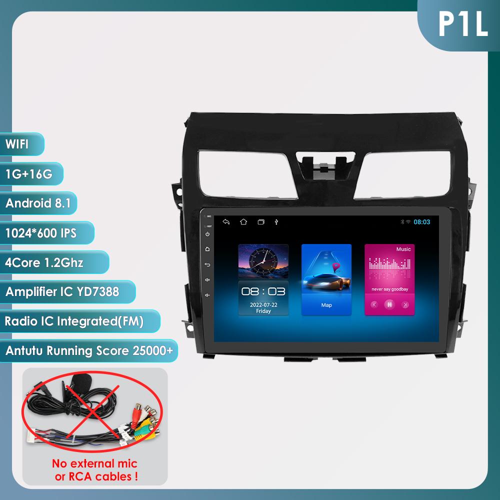 

Hizpo Intelligent 10.1 Android 14 Wireless Carplay for Nissan ALTIMA TEANA 3 2013 - 2018 2din Car Multimedia Player GPS Navi Stereo RDS BT DSP 4G