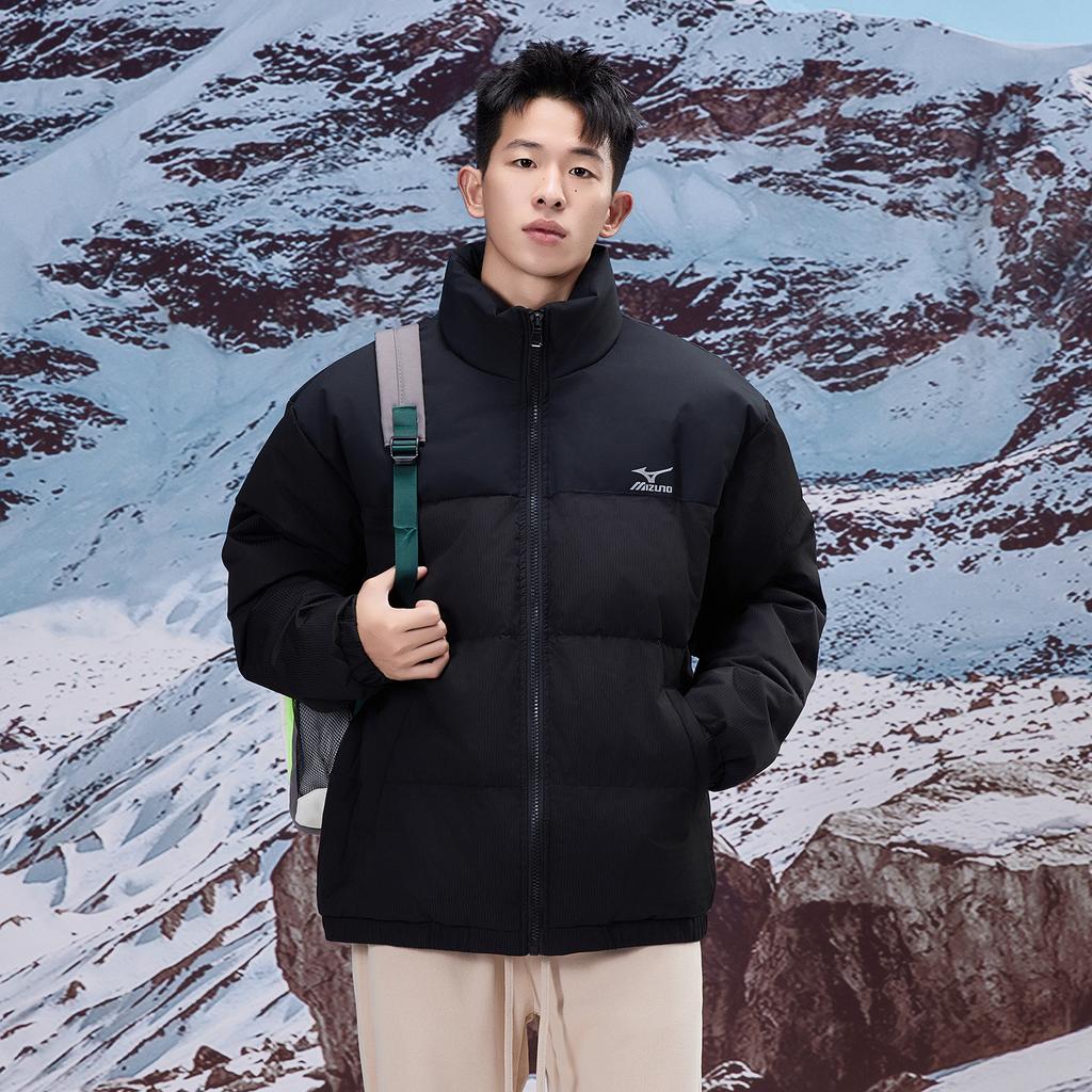 Mizuno Down Jackets Unisex Stand Collar Thickened Puffer Jacket A2CE2608