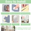 Self-adhesive Mirror Stickers Acrylic Decal Decoration Living Room Soft Plastic Mirror Sheets Home DIY Self-adhesive Mirror