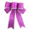 Vibrant Christmas Bow Decoration Ornament for Dressing Up Your Tree Pack of 5