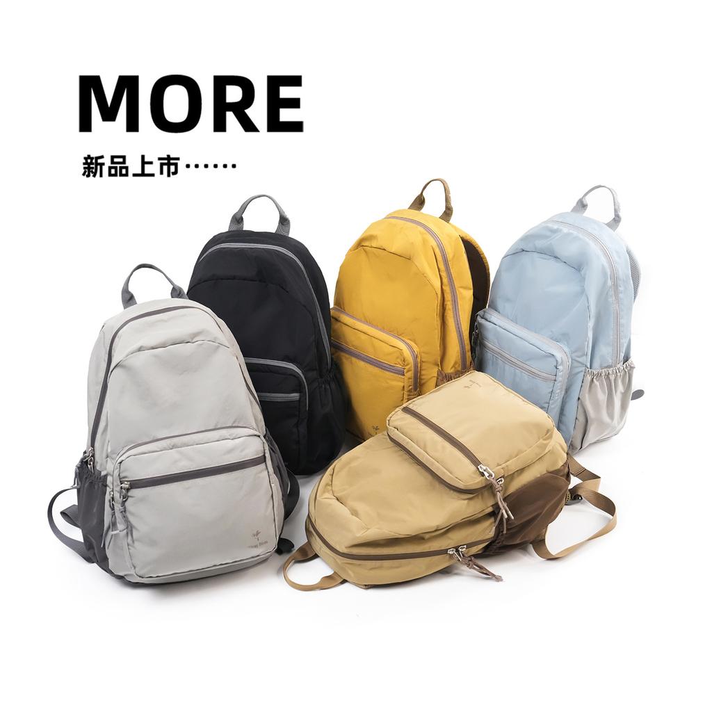 Schoolbag Lightweight Simple Backpack Women's Large Capacity Commuter Travel Leisure Backpack Men's Fashion Student School Bag