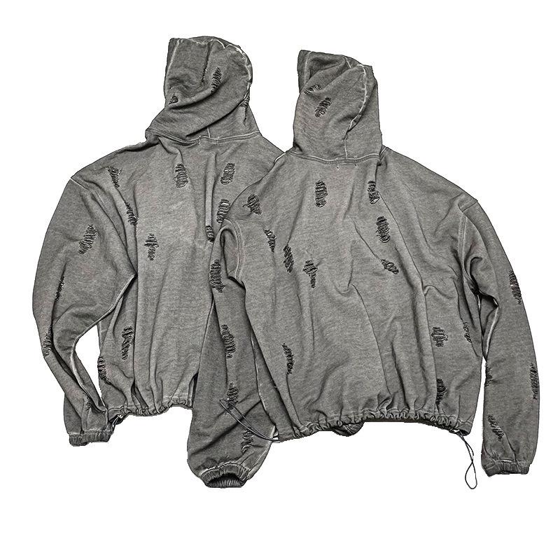 Thug Club American Retro Distressed Hoodie