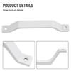 Barn Door Pull Handle With Screws Heavy Duty Black Iron Hot Bed Sliding Gate Shed Garage Push Pull Sliding Door Cabinet Handle