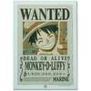 LED-Lampe - TEKNOFUN - Wand-Neonlicht Luffy Wanted One Piece 30 cm