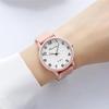 Arabic Dial Ladies Quartz Watch Silicone Band Clock Wristwatches Women Watches  Student Couple Gift