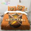 Icrimax 3D Print Comfortable Duvet Quilt Cover Pillowcase Bedding Set Children Bedroom Decoration Home Textile