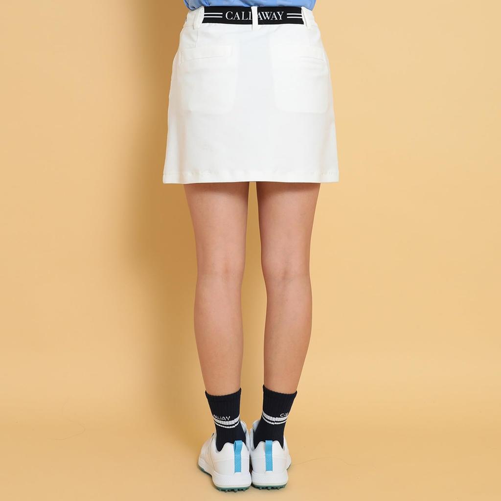 Skirt Cool Golf C25128208 L [Callaway] Women's (8-way Stretch, Lining) / / 1030_White