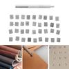 37pcs 3mm Size Alphabet Stamp Set Steel Material Metal Letter Punch For Wood Craft