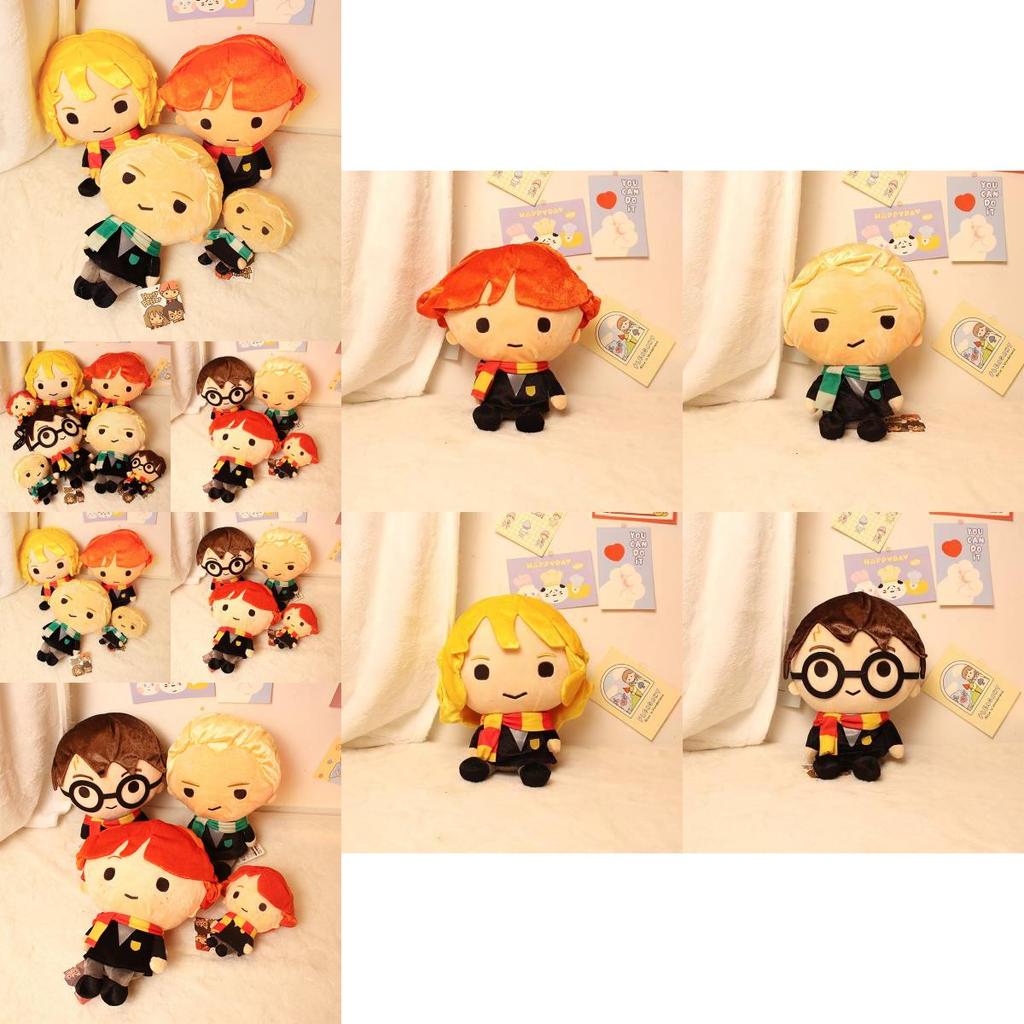 Colección de Muñecos de Peluche de Harry Potter Con Adorable Diseño de Dibujos Animados Para Fans y Niños