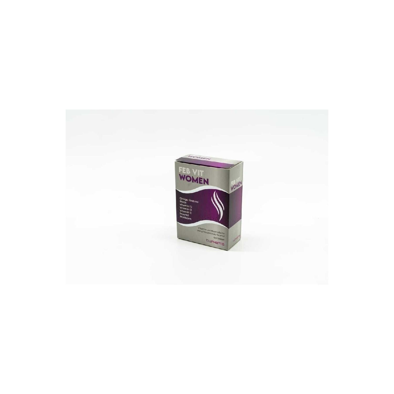

Вітамін Feb Vit Women Ginkgo Bloba Biotin Biotin