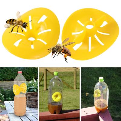 10 st getingfälla Fångare Blommaform Flygande Insekter Trattfälla Bi Getingfångare Trädgård Utomhus Hängande Skadedjursbekämpningsverktyg