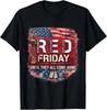 RED Friday Remember Everyone Deployed Military Unisex T-Shirt