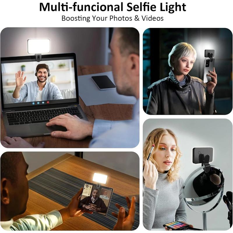 Rechargeable LED Selfie Ring Fill Light Portable 5V USB Live Warm/white For Smart Phone Makeup For/computer Clothing Photography