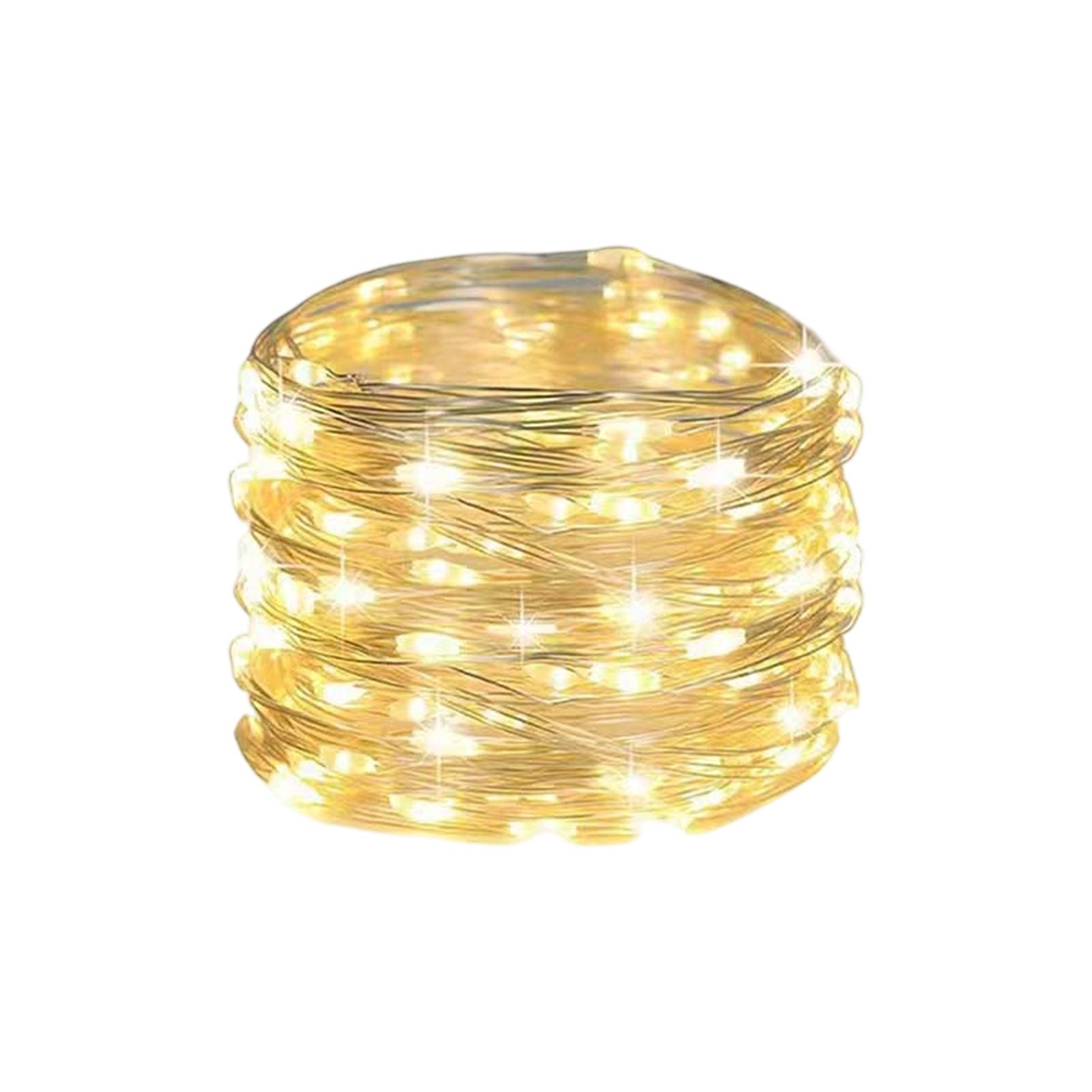 

Christmas Decoration Lights USB Constant Light 10 Meters Warm One Size