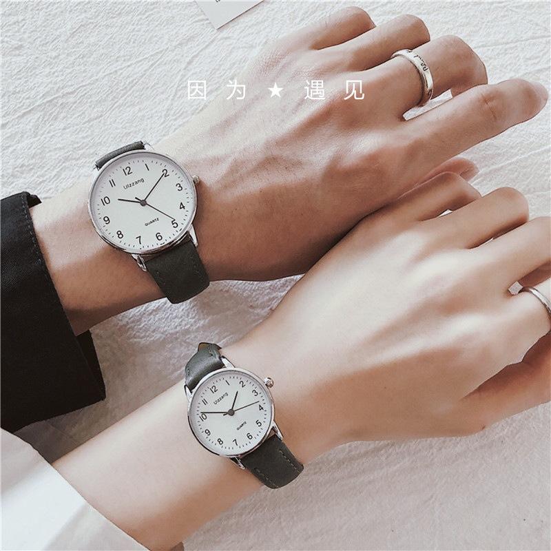 College Entrance Examination Watch Male And Female Junior High School High School Students Simple College Style Trend Couple