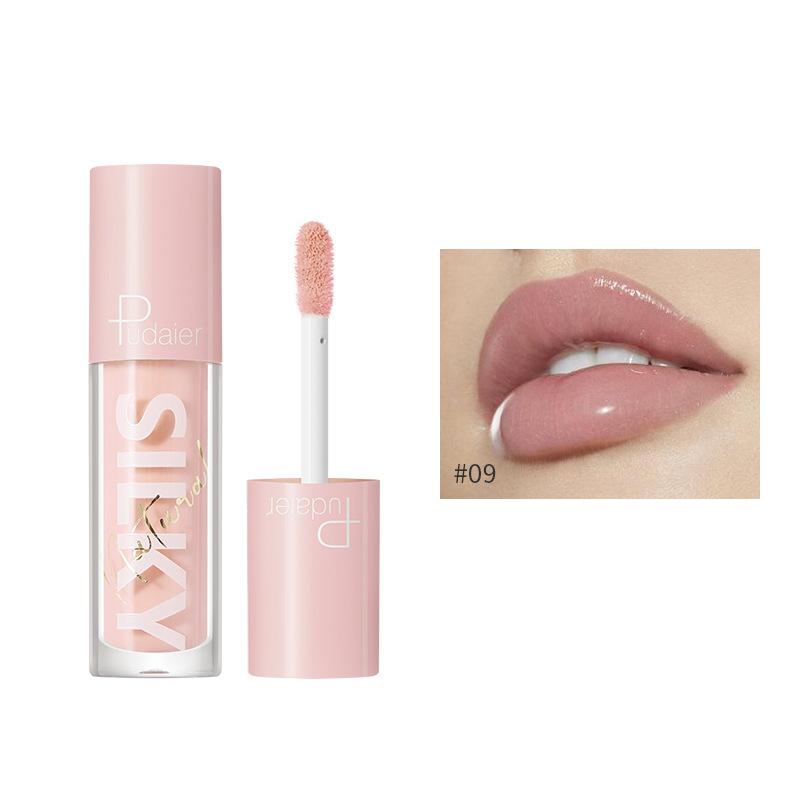16 Farben Klarer Lipgloss Lipgloss Antihaft-Cup Lipgloss Spiegel Feuchtigkeitsspendende Lip Glaze Feuchtigkeitsspendend
